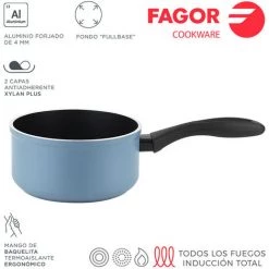 Casserole Maxima ø16cm Bleu Aluminium 3004 Fagor.