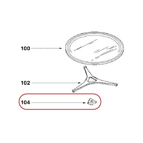 AXE ENTRAINEUR DE PLATEAU MOTEUR POUR MICRO ONDES FAGOR - 74X0060 6 AXE ENTRAINEUR DE PLATEAU MOTEUR POUR MICRO ONDES FAGOR - 74X0060 – Image 4