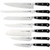 FAGOR Couper Jeu De 7 Couteaux De Cuisine Professionnel Acier Inoxydable Couteau Chef Santoku -FAGOR Soldes Magasin 58536068 1