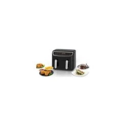 FAGOR FG906 - Friteuse éléctrique Air Fryer Double Cuve 4,5L - 1600W - 12 Programmes - Timer 60min - 50 A 200°C - Smart Finis