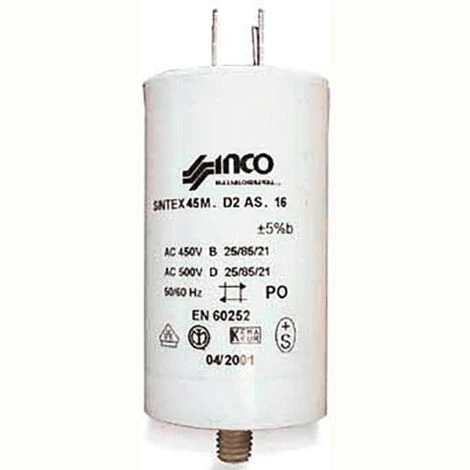 CONDENSATEUR 6MF 450V POUR HOTTE FAGOR - 70X0162 3 CONDENSATEUR 6MF 450V POUR HOTTE FAGOR - 70X0162